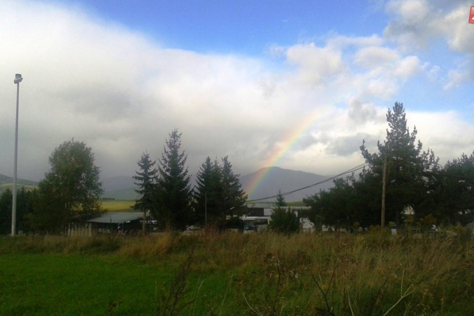 Dúha nad Breznom