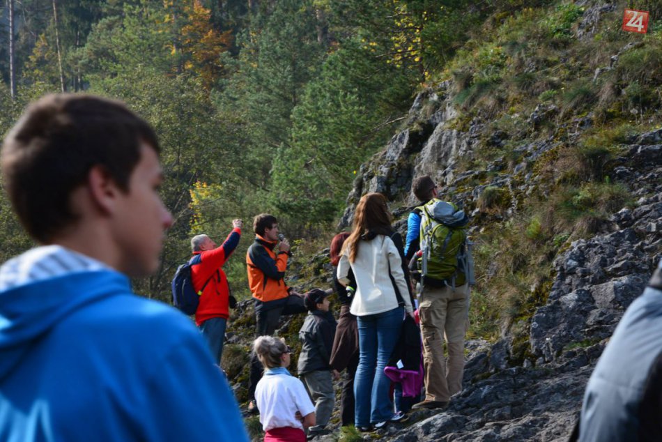 Ukážky horskej záchrannej služby na Podlesku v Slovenskom raji...