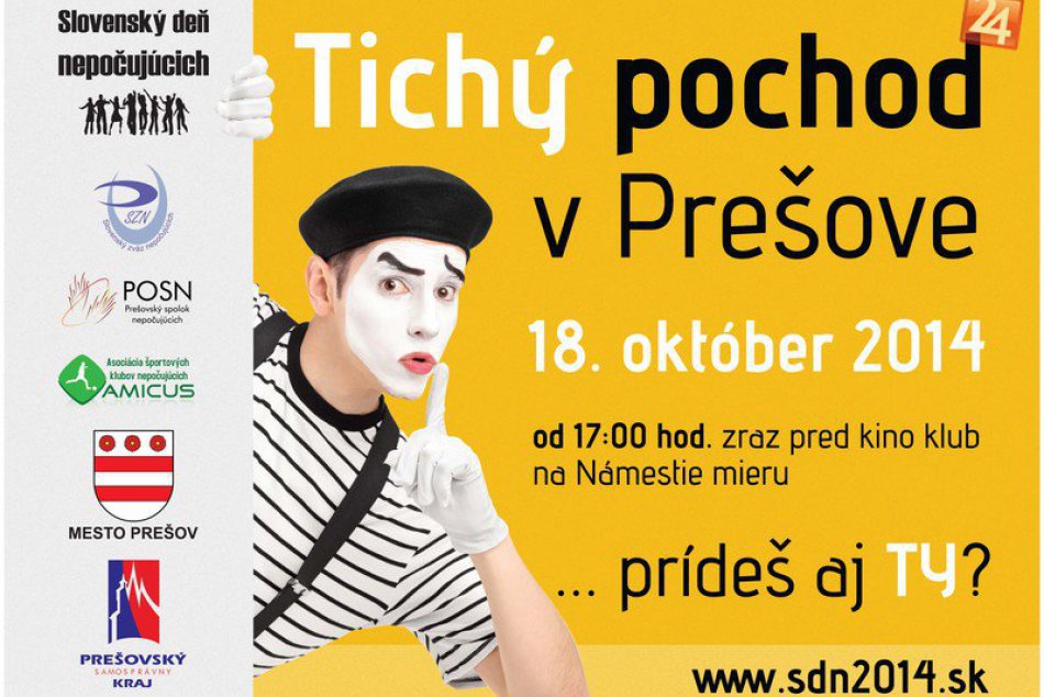 Tichý pochod v Prešove: Prídete podporiť myšlienku?