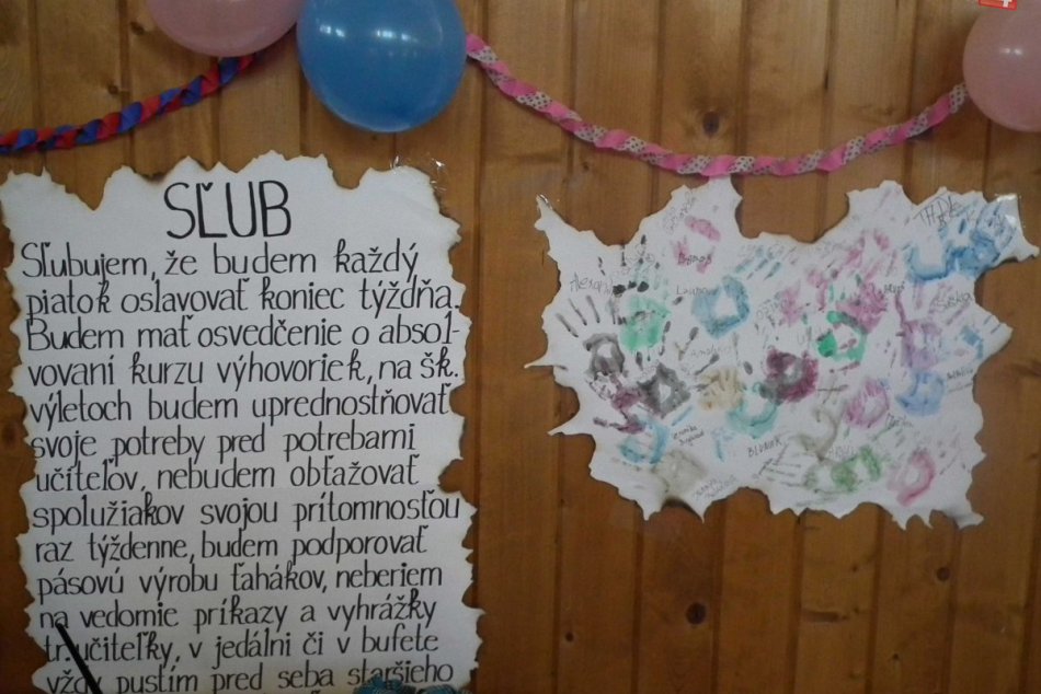 Retrokulácie na gymnáziu Kráľovnej pokoja v Žiline