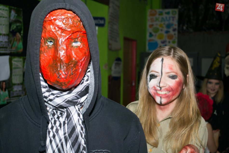 Nitrianski skauti si užili Haloween
