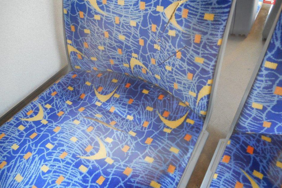 Prípady vandalizmu v košickej MHD