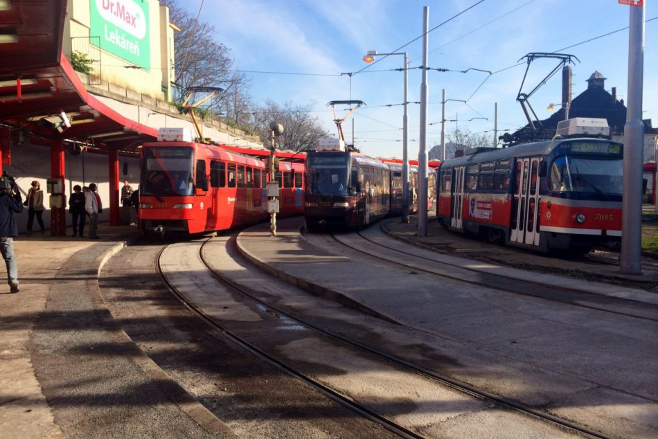 Na Hlavnú stanicu sa vrátili električky