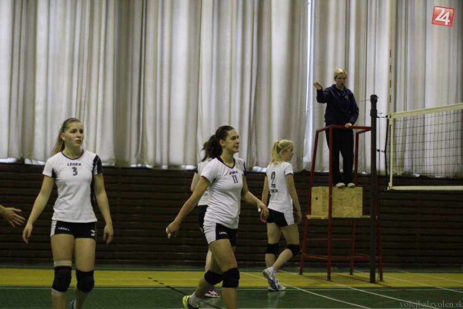 Zvolenské volejbalistky nečakane zakopli proti Púchovu