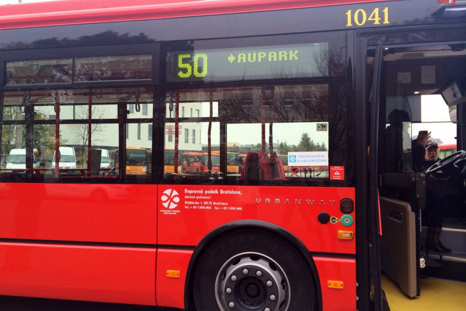 V Bratislave už jazdia nové autobusy Iveco Urbanway