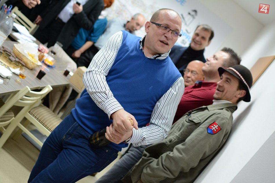 Oslavy nového primátora Popradu Jozefa Švagerka