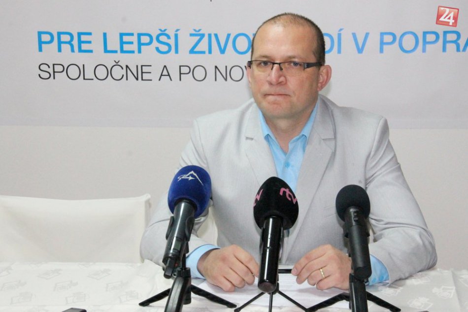 Tlačovka s novým primátorom Jozefom Švagerkom