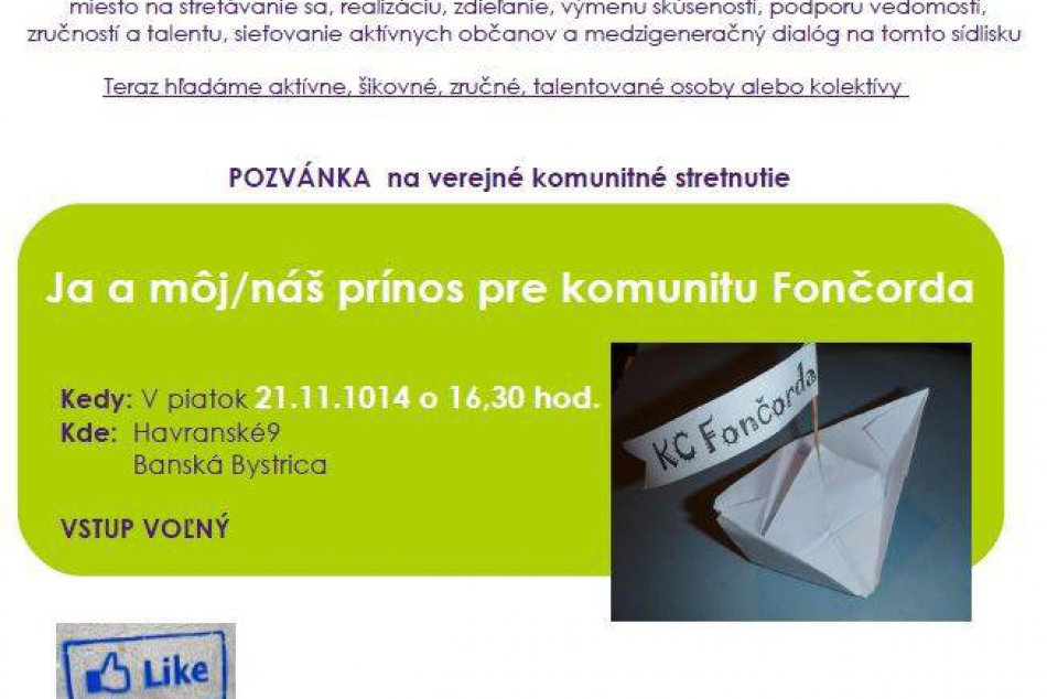 Na Fončorde otvorili nové komunitné centrum