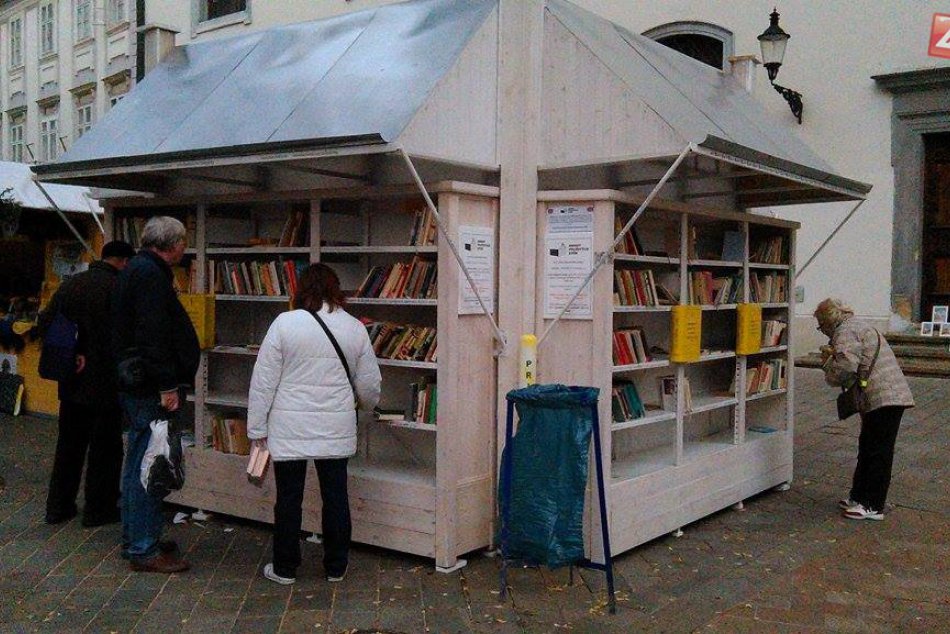 Domov použitých kníh na Hlavnom námestí