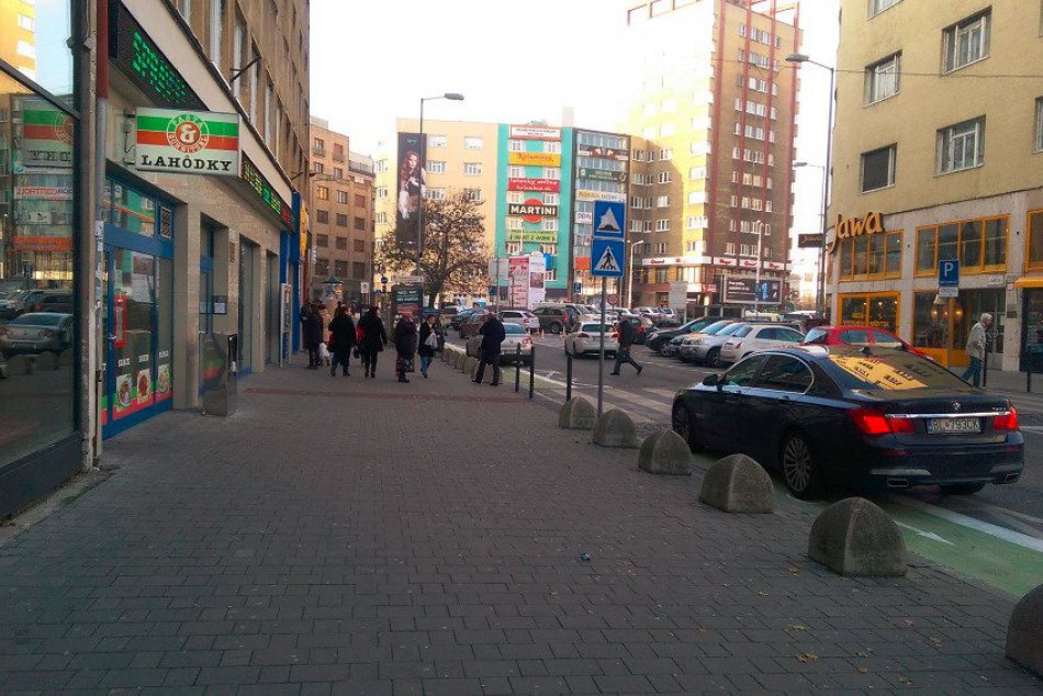 Cykloprotismerka na Dunajskej