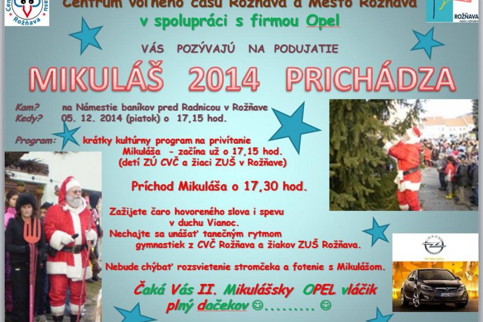 Mikuláš v Rožňave