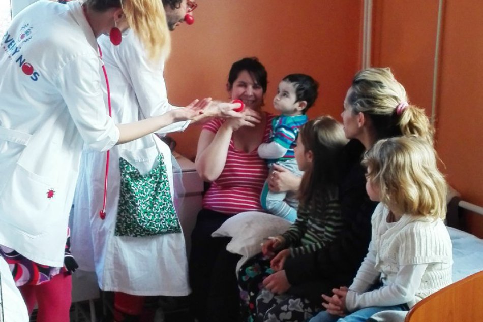 V nemocnici zavládli úsmevy a vtipná nálada