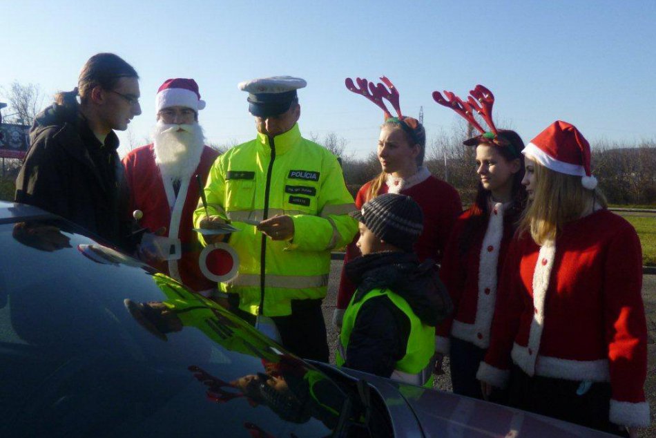Policajná akcia Mikuláš na cestách