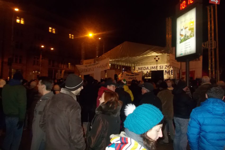 Protest proti korupcii