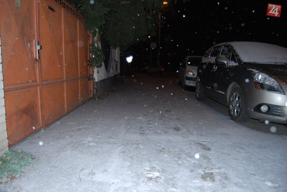 Sneh v Nových Zámkoch