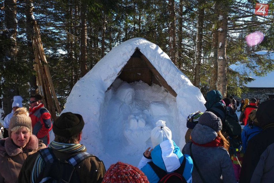 Snehový Betlehem pri Rainerke