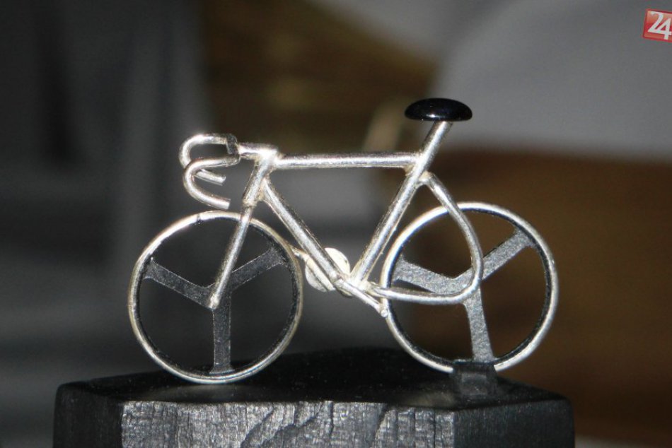 Bicykel Petra Sagan trochu inak - Ako šperk