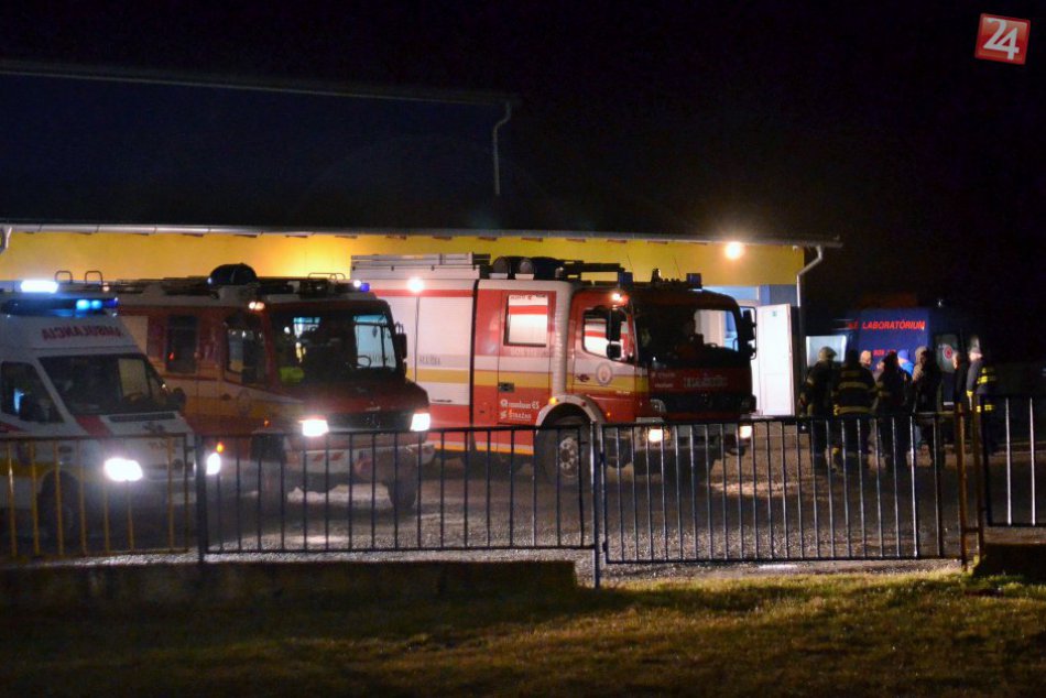 Na zimnom štadióne unikal plyn