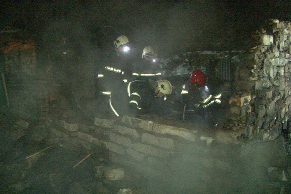 Požiar v Rudňanoch: Takto to vyzeralo na mieste