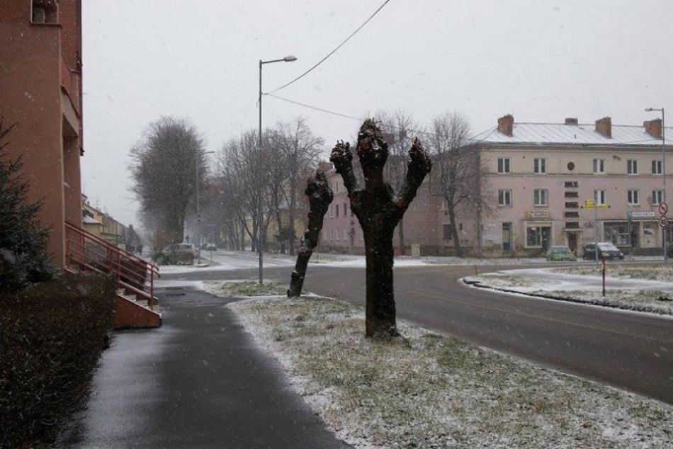 Zasnežené Michalovce