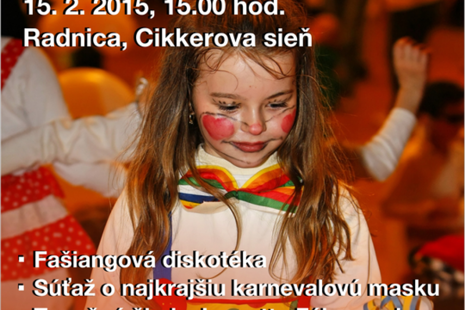 Veľký detský karneval v banskobystrickej radnici