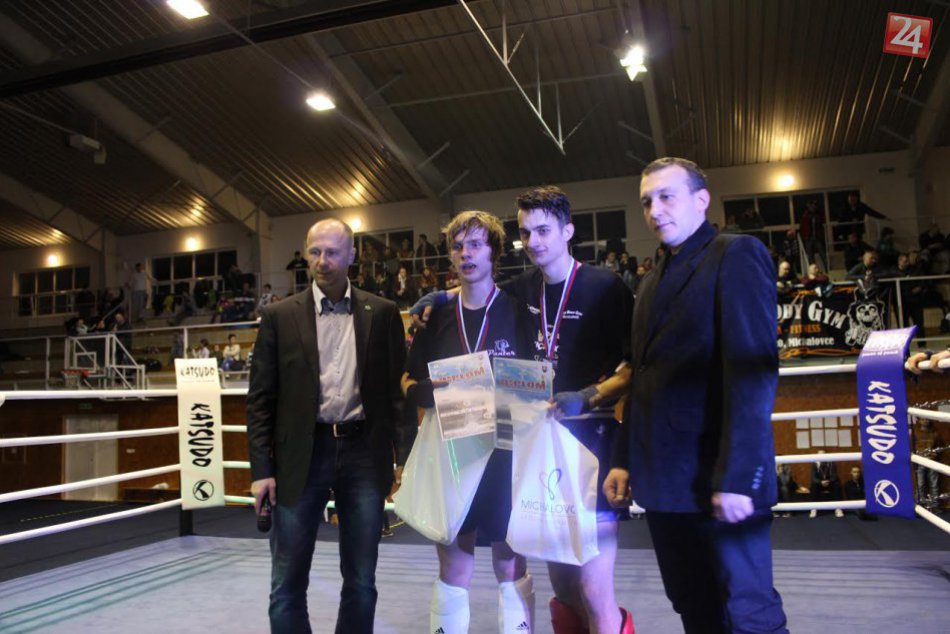 Kickboxérske súboje premiérovo v Michalovciach FOTO