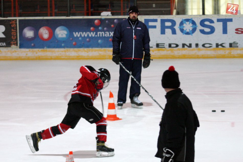 Hokejisti si merali sily v hokejových zručnostiach
