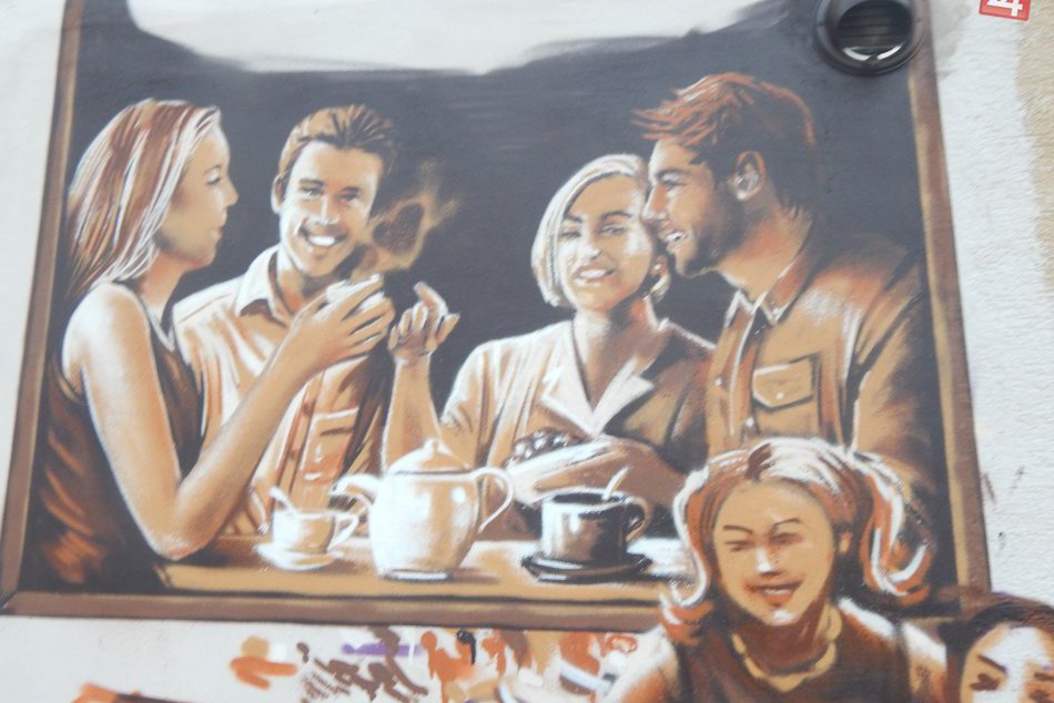 V meste vzniká originálne dielo z nadrozmerných graffitov: Žiarčania to odobrujú