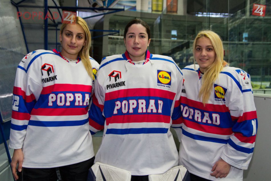 Tréning - legionárky ŽHK Poprad
