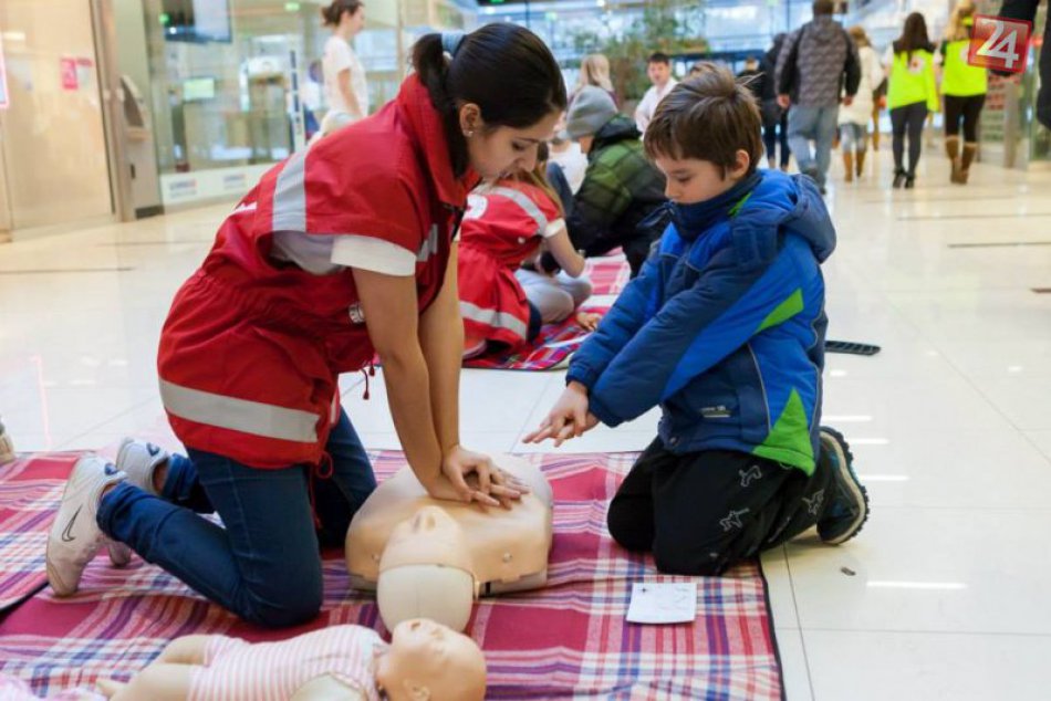 Gymnazisti ošetrovali zranených a poskytovali prvú pomoc