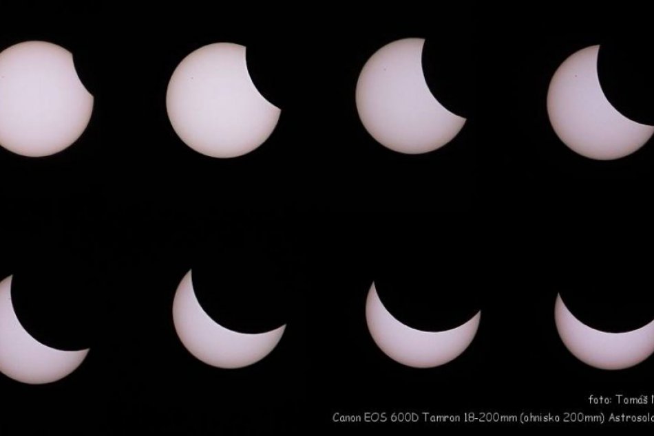 Priebeh zatmenia Slnka v Brezne!