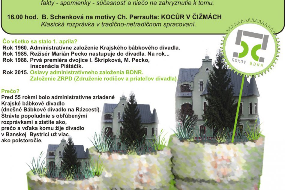 Bábkové divadlo na Rázcestí oslávi narodeniny vo veľkom štýle