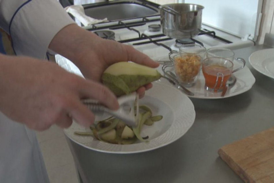 Plnené hrušky: Víťazný recept od študenta Hotelovej akadémie v Spišskej