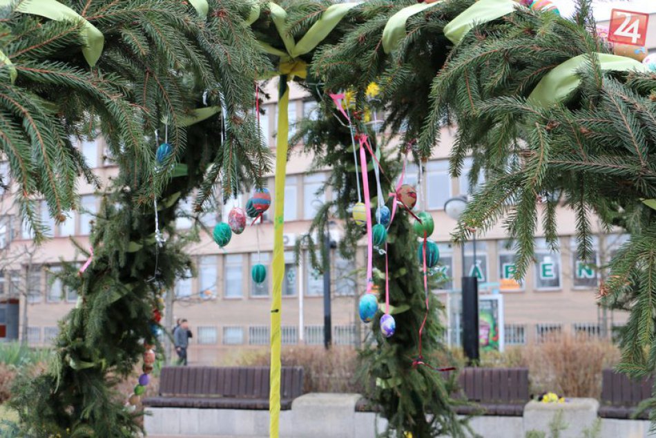 Michalovské námestie už dýcha Veľkou nocou