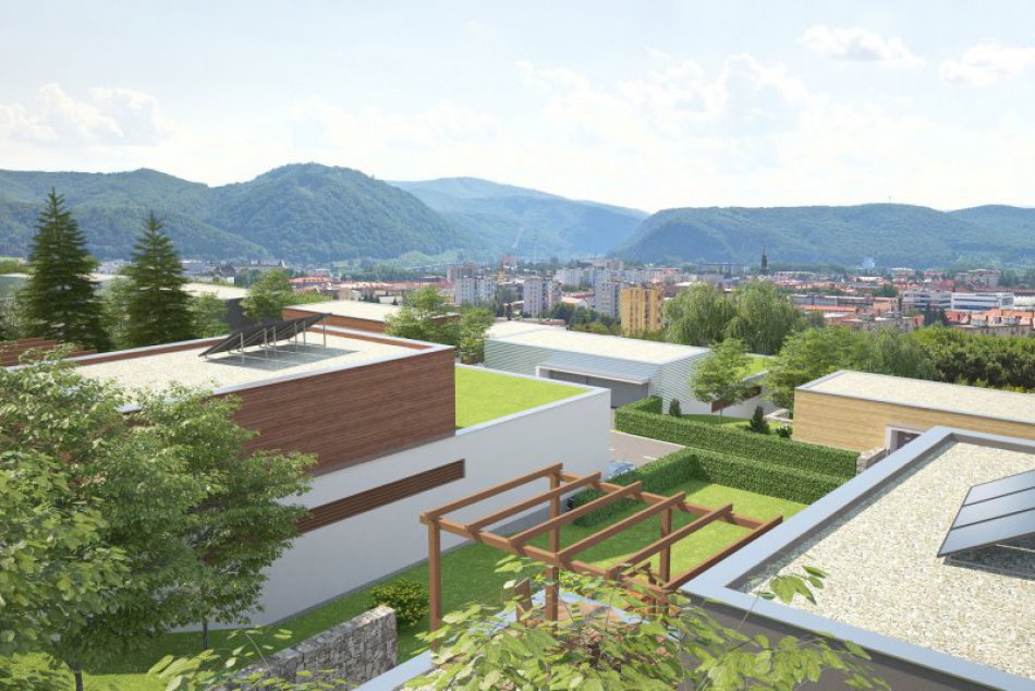 VIZUALIZÁCIA novej obytnej zóny v lokalite Sarvaška nad poliklinikou