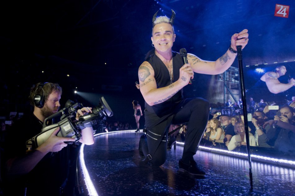 Robbie Williams v Bratislave