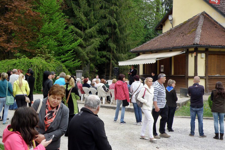 Socha Psyché je späť: Pred kaštieľom spustili fontánu