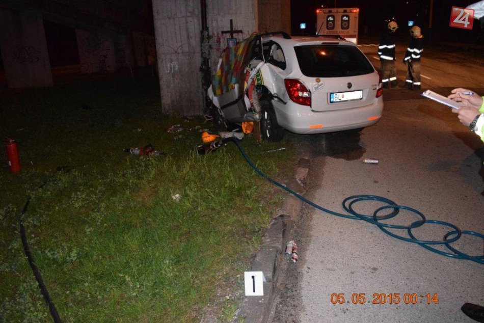 FOTO: Tragická nehoda na Ťahanovciach