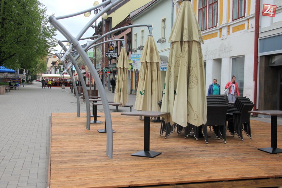 Terasy vyrastajú ako huby po daždi: Takto to aktuálne vyzerá v centre mesta