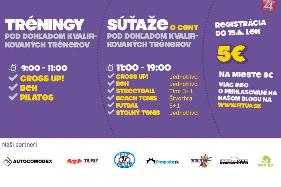 Tip na podujatie: Privítajte leto športom Kuchajde a dajte si do tela!