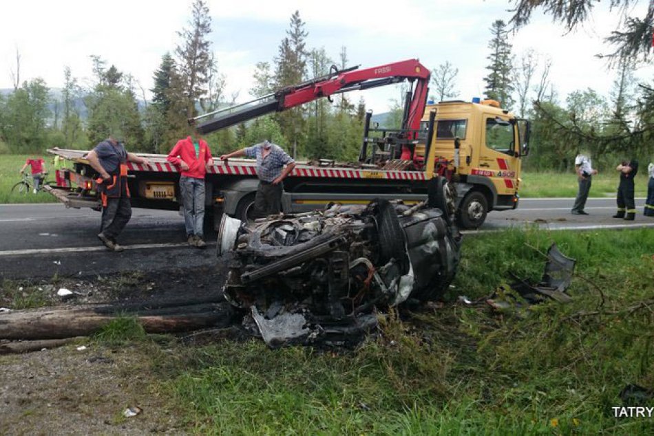 Dopravná nehoda na Šarpanci