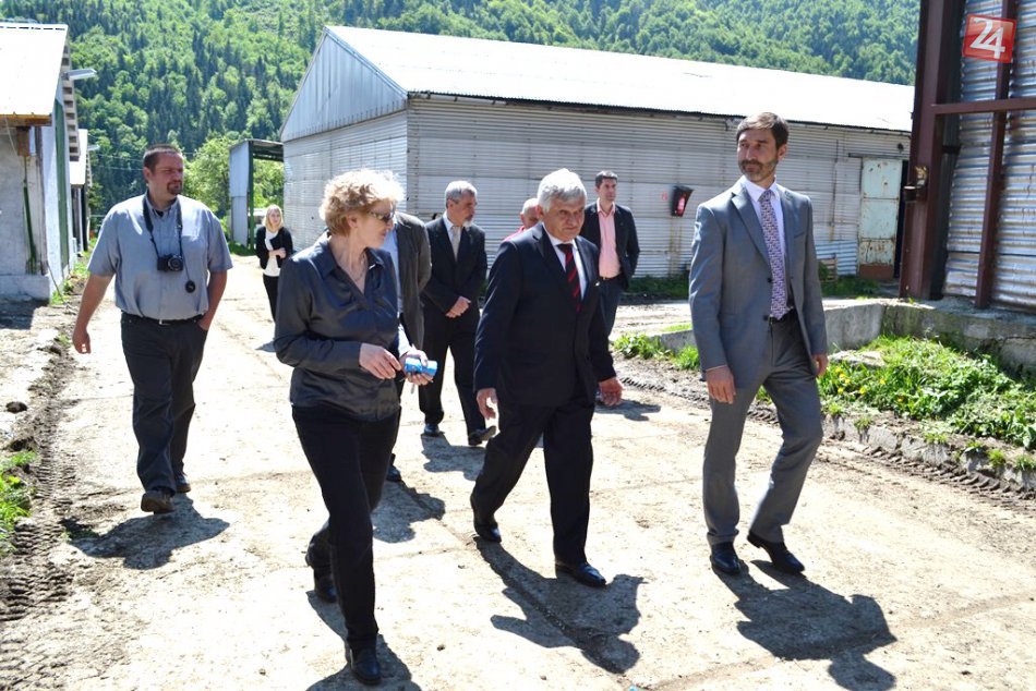 Župan a minister v PD Liptovské Revúce