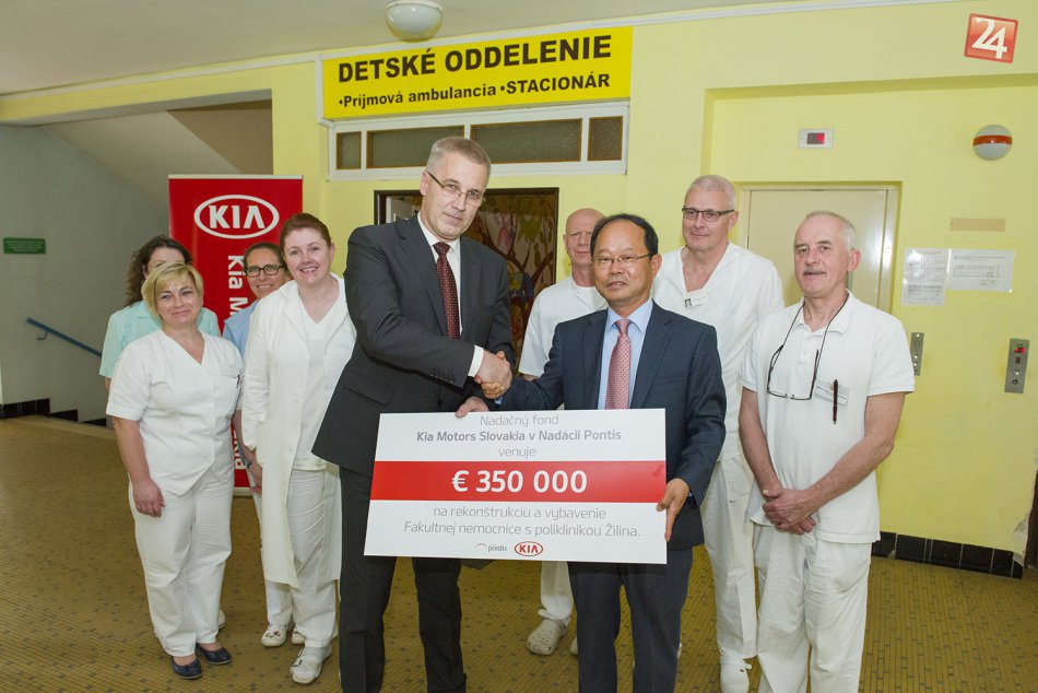 Veľkorysá suma od sponzora pomôže nemocnici