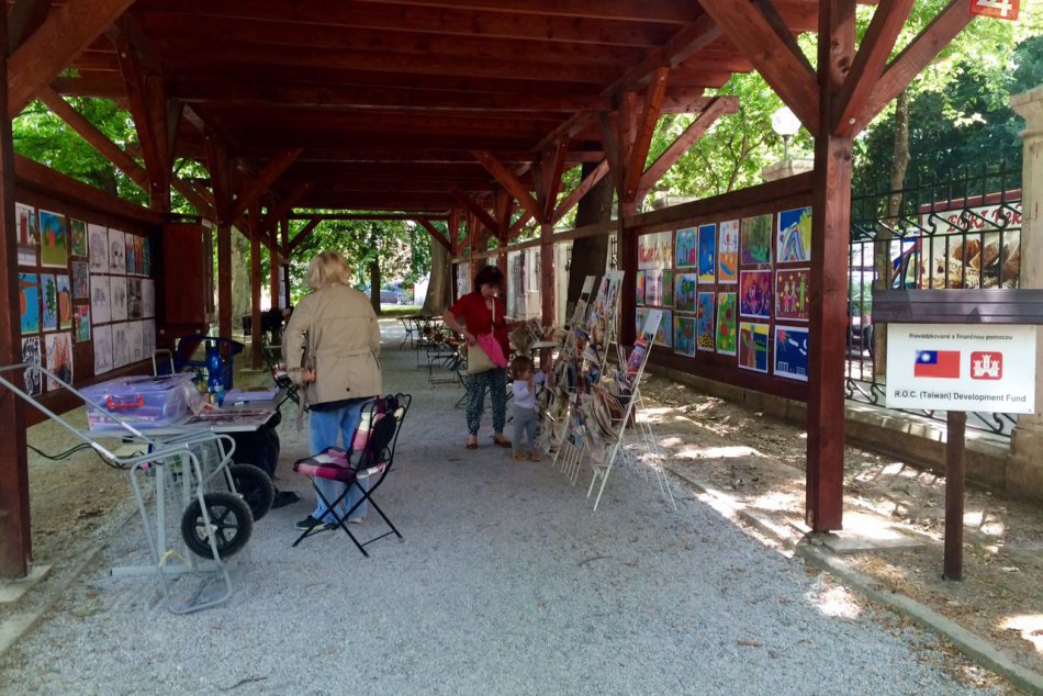 Čitáreň v Medickej záhrade