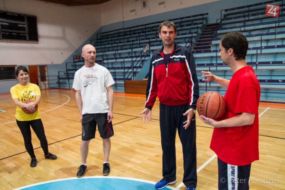 Médiá - tréning basketbalu