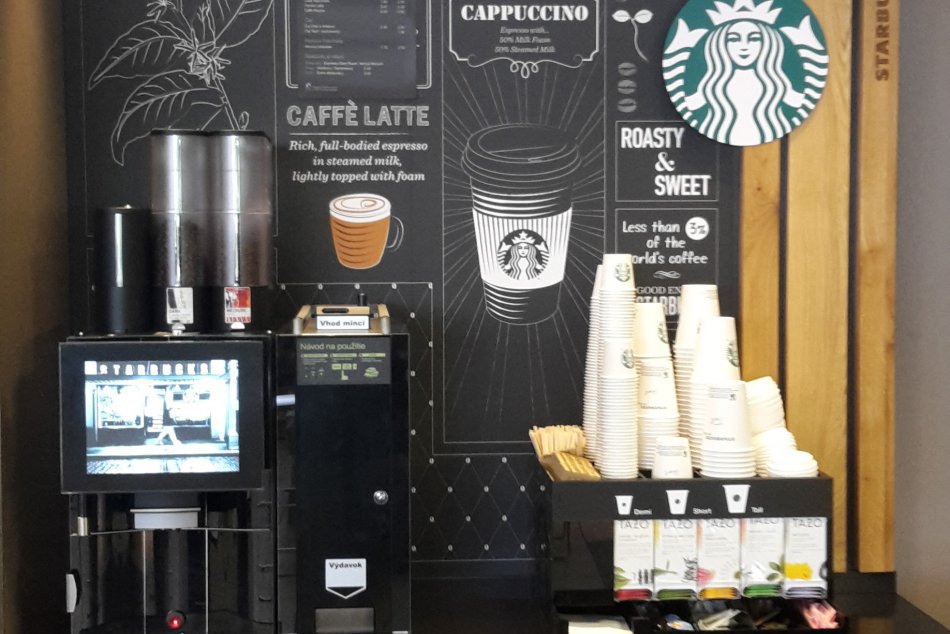 „Starbucks on the go"