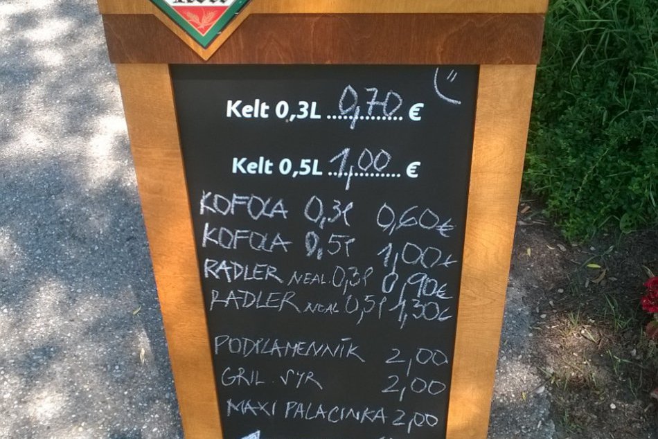 Ako to vyzerá s cenami na Štrande? 