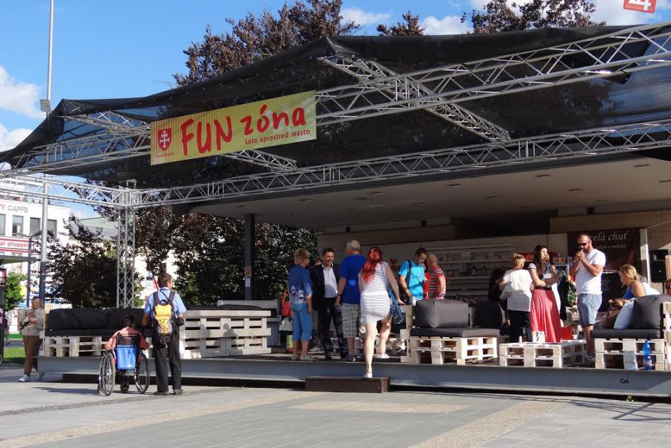Otvorenie fun zóny na zvolenskom námestí