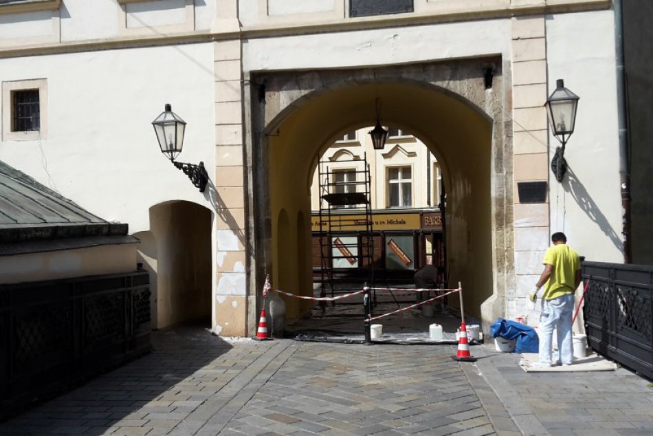 Vynovená Michalská ulica