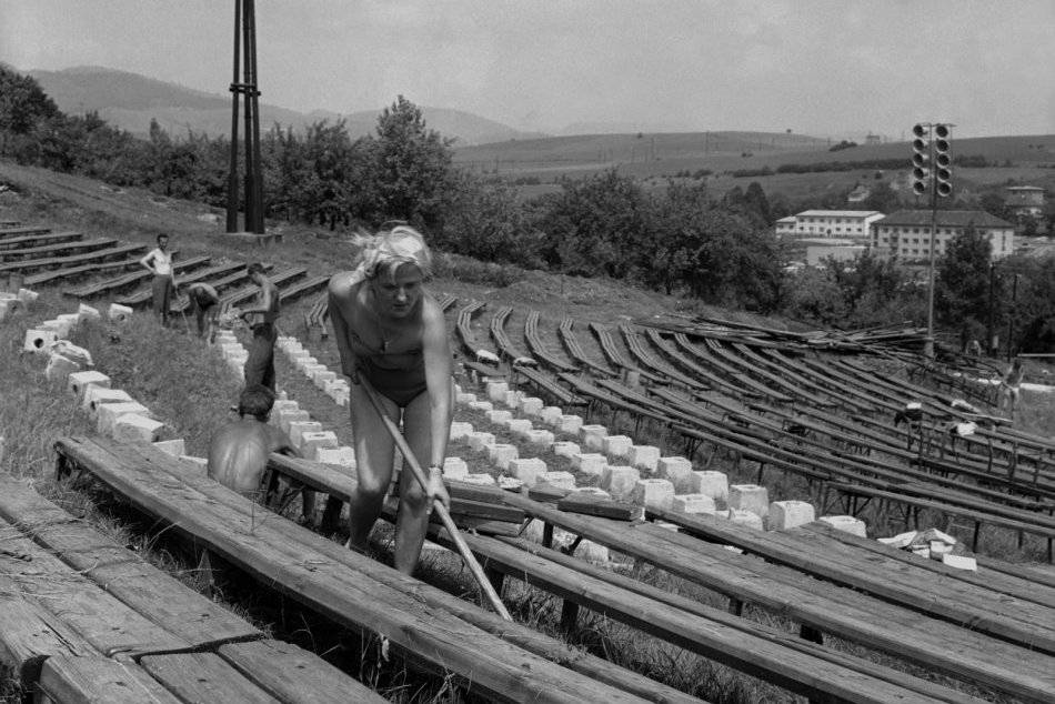 Galéria: Bystrický amfiteáter na archívnych záberoch